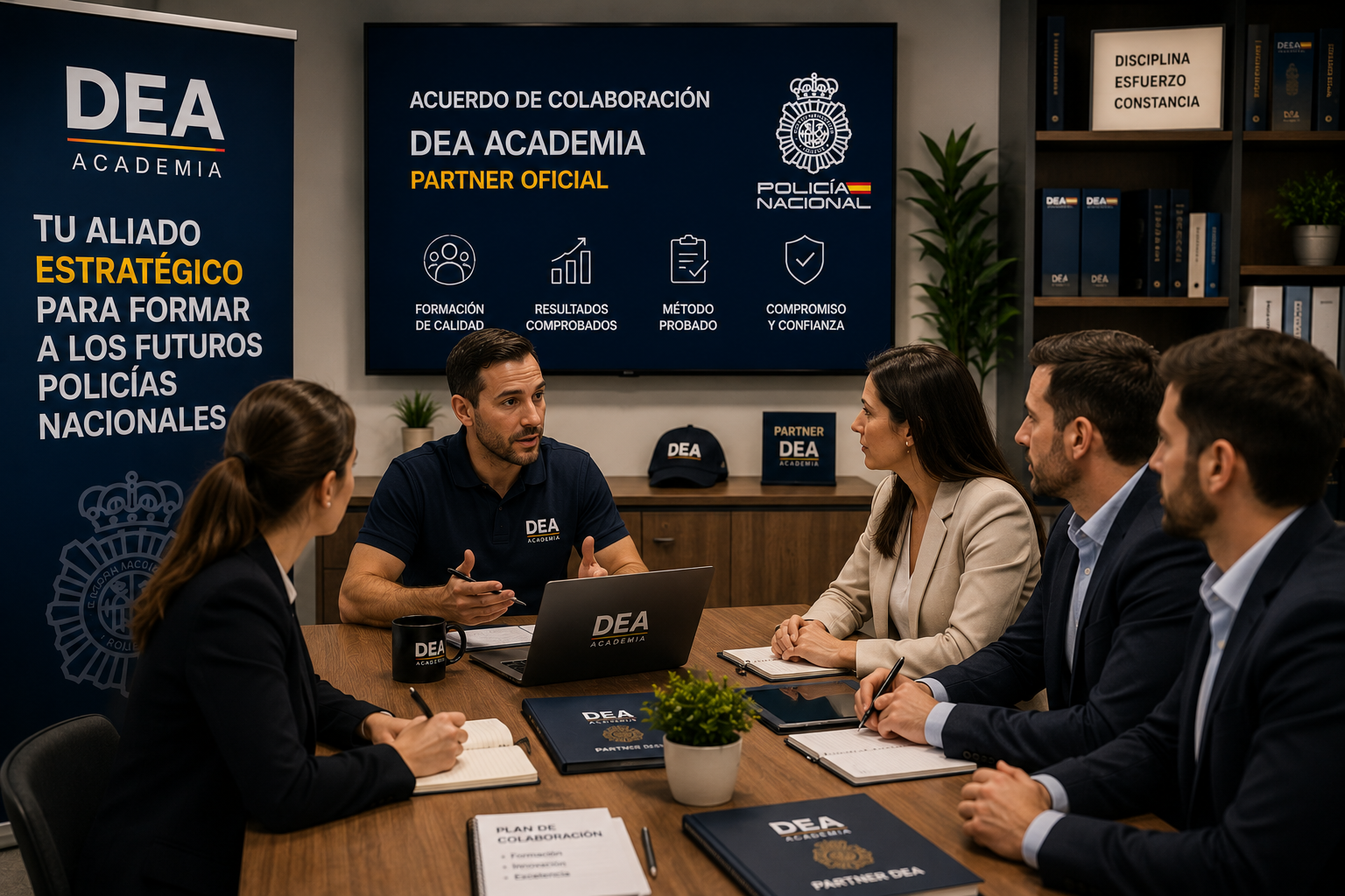 Reunión de Academia DEA con una academia partner
